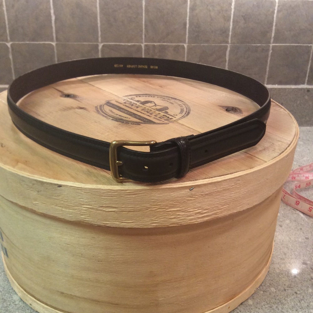 Men's leather belt size 44